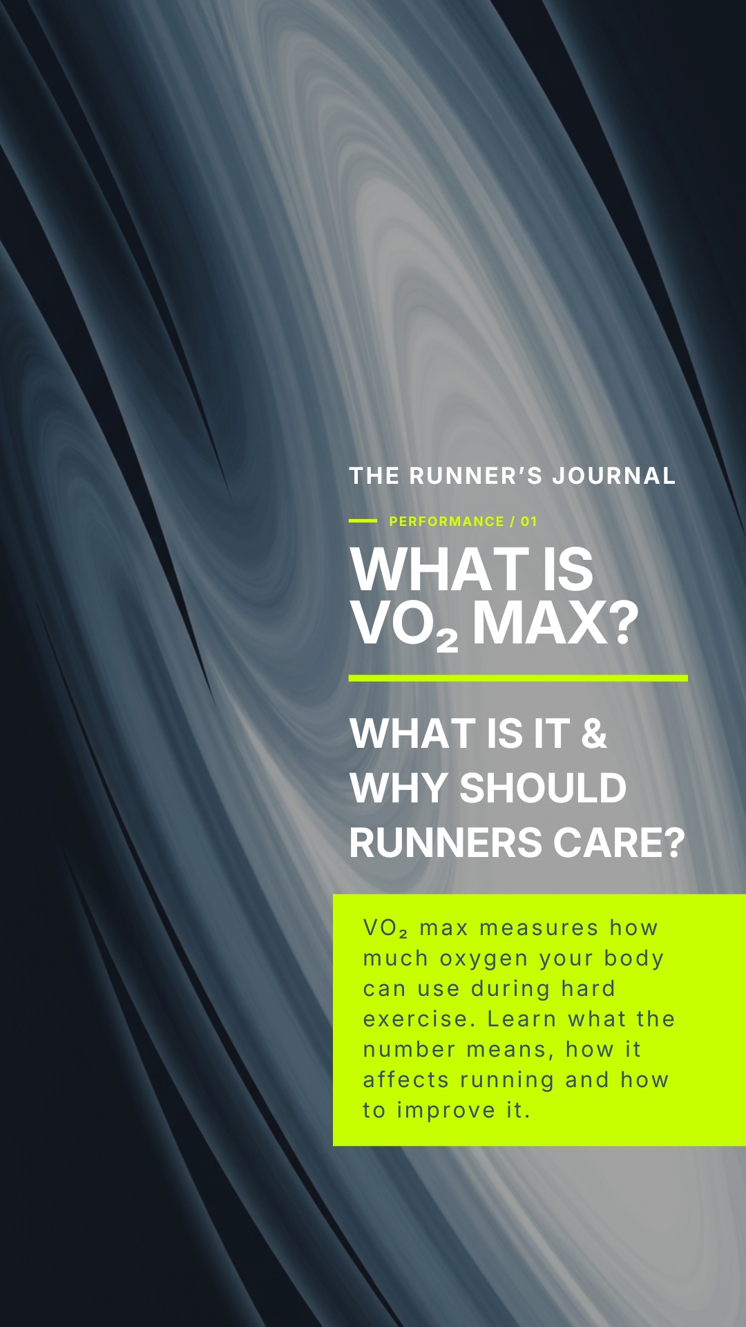 VO₂ MAX: WHAT IS IT & WHY SHOULD RUNNERS CARE?